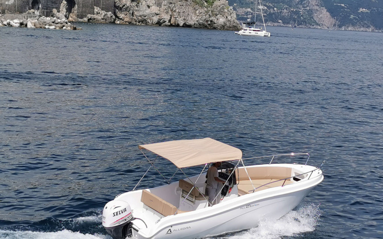 boat Amalfi Harbor Marina